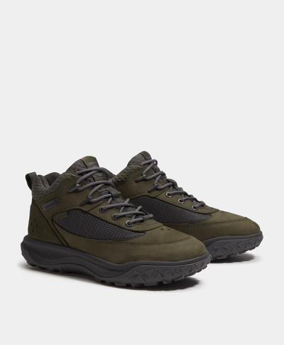 Tenis TimberCush™ Motion 7 Mid impermeables para Hombre, Verde