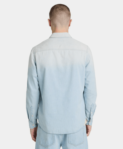 Camisa vaquera para Hombre, Azul