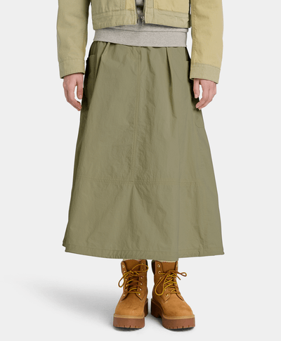 Falda cargo utilitaria con protección UV para Mujer, Verde