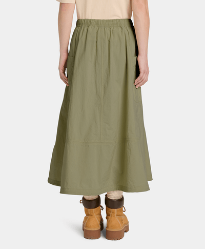 Falda cargo utilitaria con protección UV para Mujer, Verde