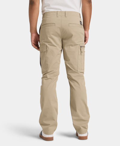 Pantalones cargo de sarga para Hombre, Beige
