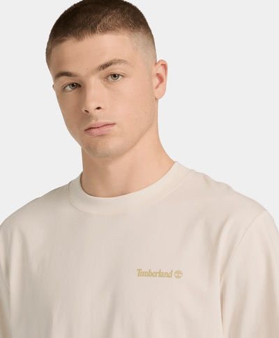 Playera con estampado para Hombre, Beige