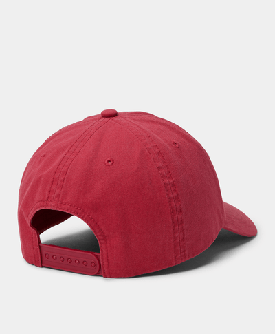 Gorra de Béisbol con Parche Tejido, Rojo