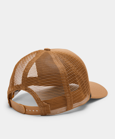 Gorra Trucker con logo bordado, Amarillo