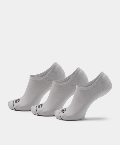 3 pack de calcetines Bowden Sneaker Liner, Blanco
