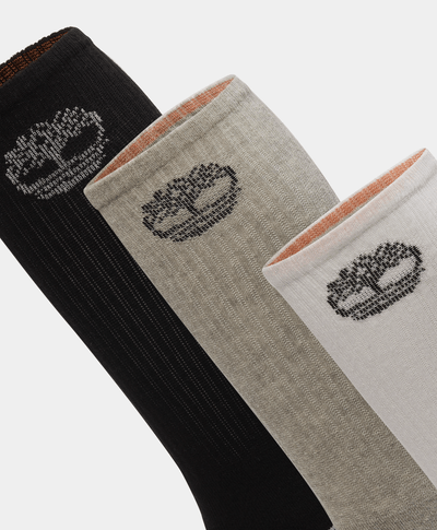 3 pack de calcetines cortos acolchados Bowden, Multicolor