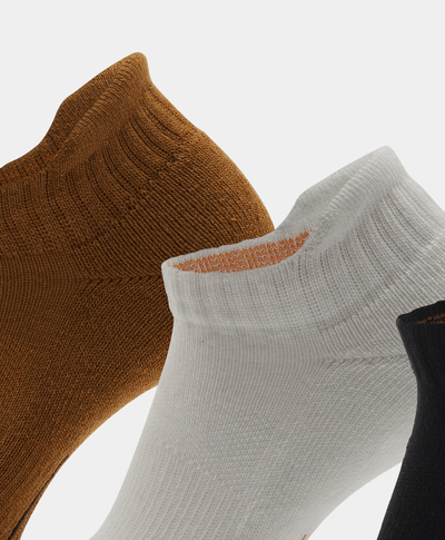 3 pack de calcetines invisibles Newmarket Village, Amarillo
