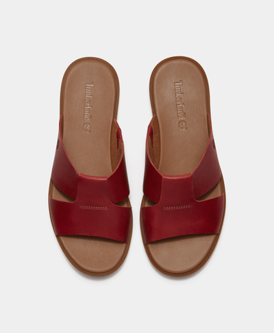 Sandalias Calista Bay Slide para Mujer, Rojo