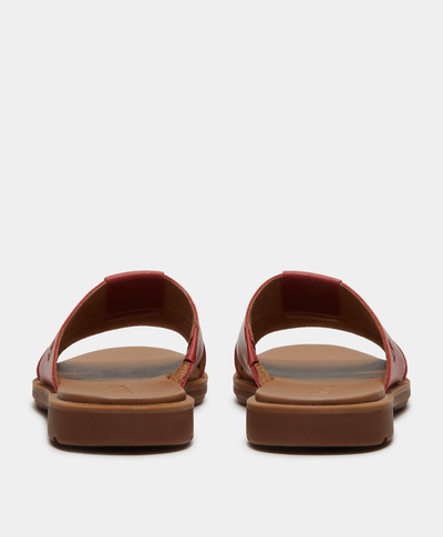 Sandalias Calista Bay Slide para Mujer, Rojo