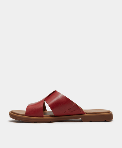 Sandalias Calista Bay Slide para Mujer, Rojo