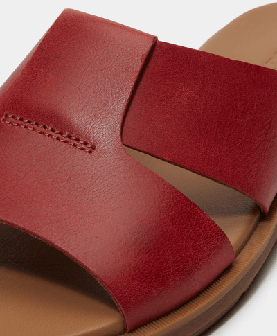 Sandalias Calista Bay Slide para Mujer, Rojo