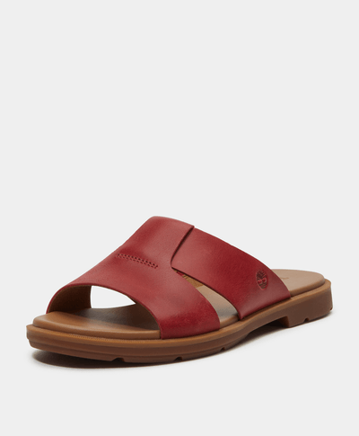 Sandalias Calista Bay Slide para Mujer, Rojo