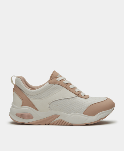 Tenis Delphiville para Mujer, Beige