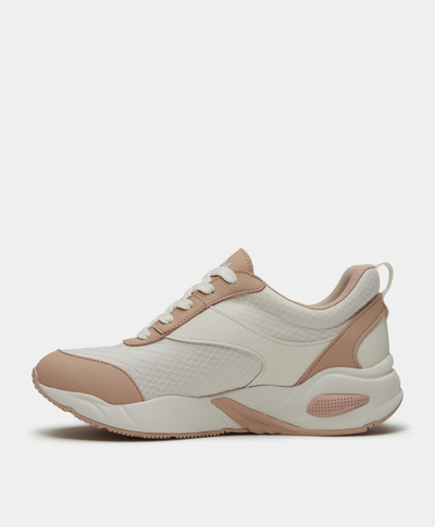 Tenis Delphiville para Mujer, Beige