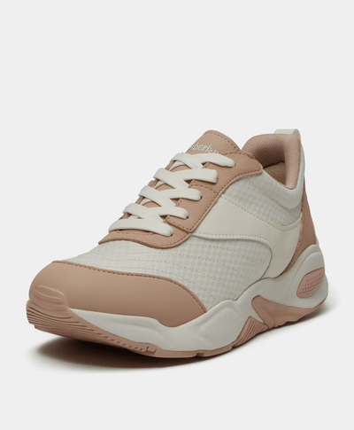 Tenis Delphiville para Mujer, Beige