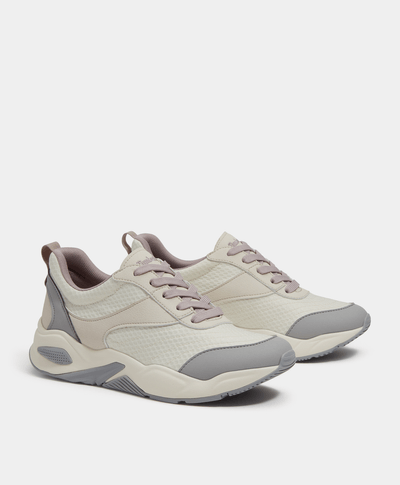 Tenis Delphiville para Mujer, Beige