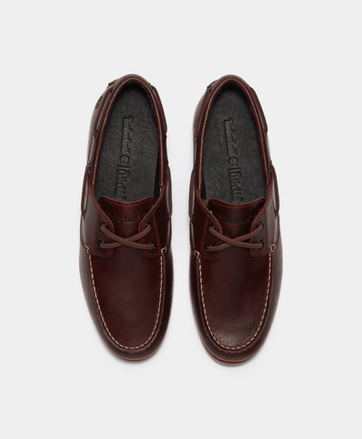 Zapatos Nauticos Boat Shoes Cedar Bay Essential para Hombre, Café