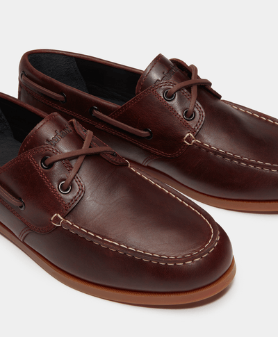 Zapatos Nauticos Boat Shoes Cedar Bay Essential para Hombre, Café