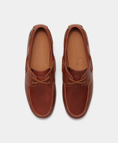 Zapatos Nauticos Boat Shoes Cedar Bay Essential para Hombre, Café