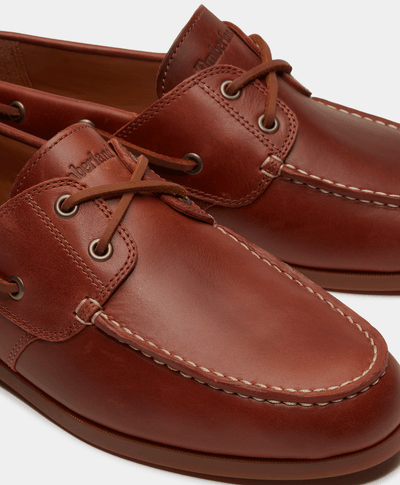 Zapatos Nauticos Boat Shoes Cedar Bay Essential para Hombre, Café
