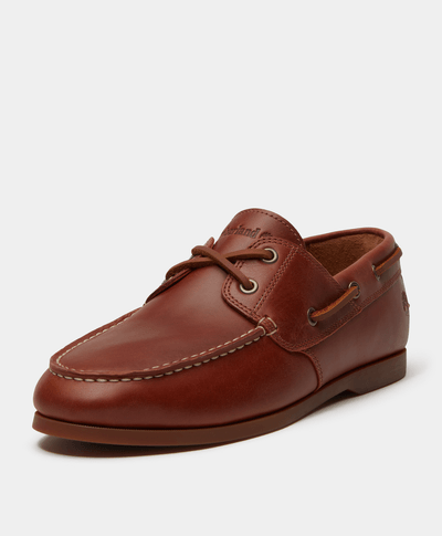 Zapatos Nauticos Boat Shoes Cedar Bay Essential para Hombre, Café