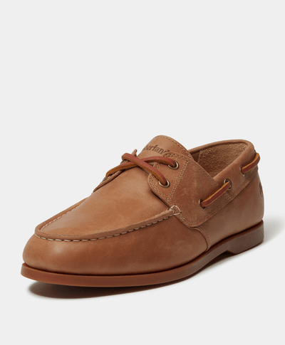 Zapatos Nauticos Boat Shoes Cedar Bay Essential para Hombre, Café