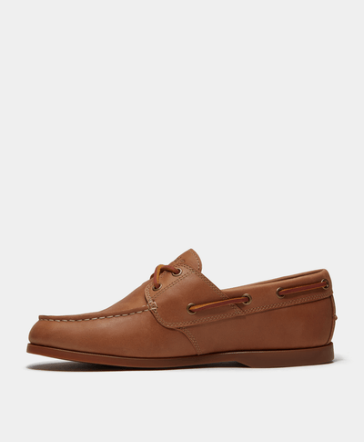Zapatos Nauticos Boat Shoes Cedar Bay Essential para Hombre, Café