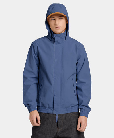 Chamarra Bomber impermeable para Hombre, Azul
