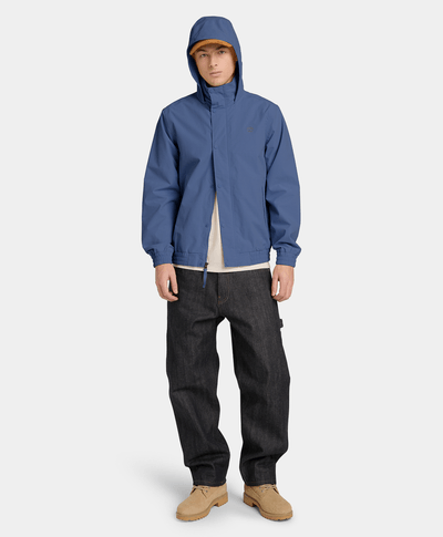 Chamarra Bomber impermeable para Hombre, Azul