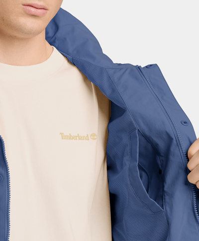 Chamarra Bomber impermeable para Hombre, Azul