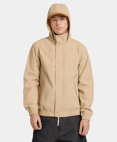 Chamarra Bomber impermeable para Hombre, Beige