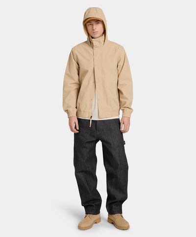 Chamarra Bomber impermeable para Hombre, Beige