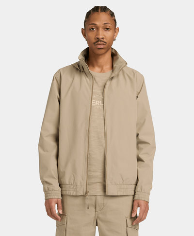 Chamarra bomber impermeable para Hombre, Beige
