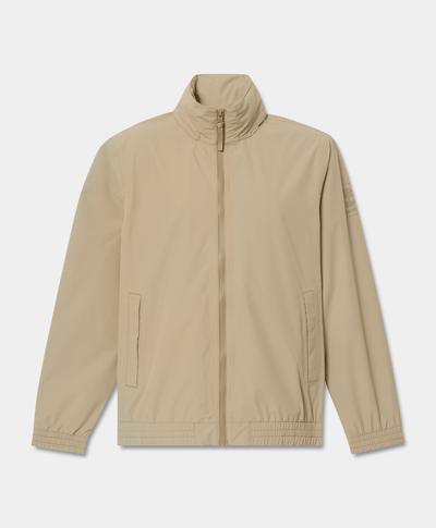 Chamarra bomber impermeable para Hombre, Beige