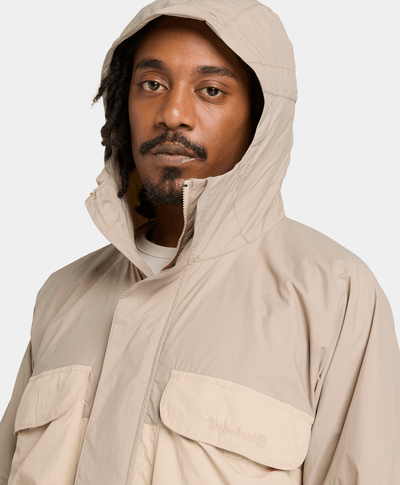 Chamarra con gorro para Hombre, Beige