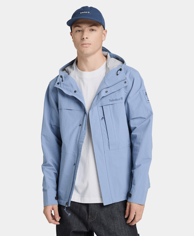 Chamarra impermeable Benton para Hombre, Azul