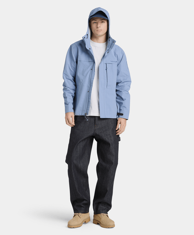 Chamarra impermeable Benton para Hombre, Azul