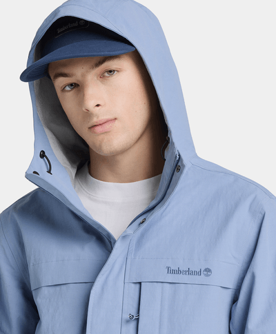 Chamarra impermeable Benton para Hombre, Azul