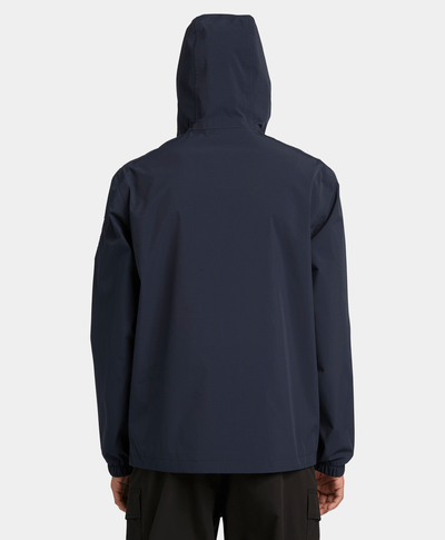 Chamarra Impermeable para Hombre, Azul