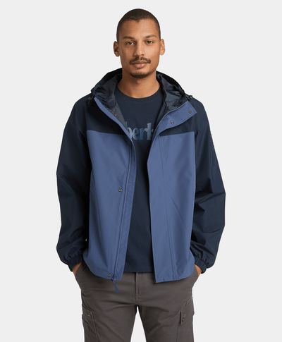 Chamarra impermeable para Hombre, Azul