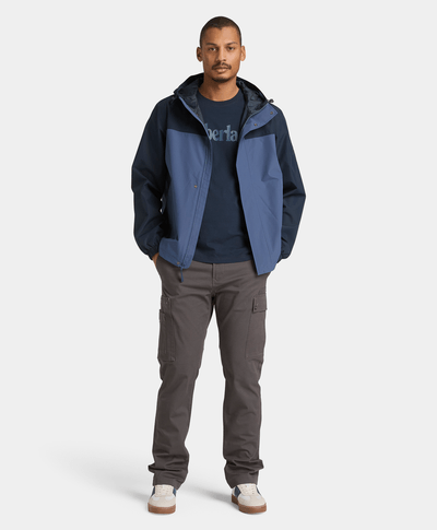 Chamarra impermeable para Hombre, Azul