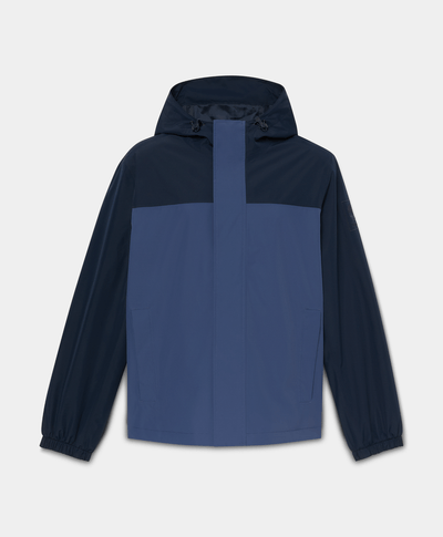 Chamarra impermeable para Hombre, Azul