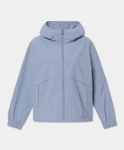 Chamarra Rompevientos para Mujer, Azul