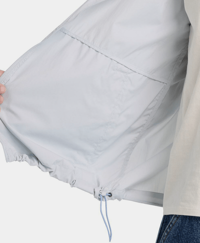 Chamarra Rompevientos refrescante para Mujer, Gris