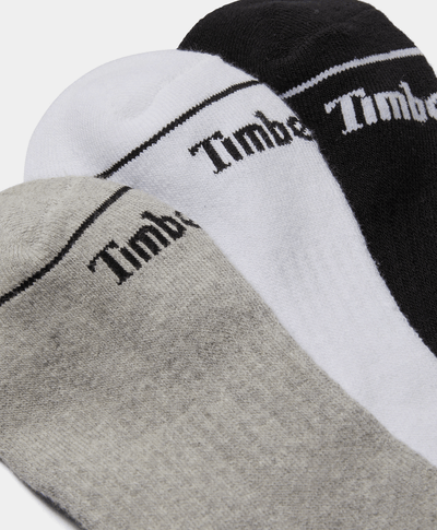 3 pack de calcetines invisibles Bowden con acolchado completo, Multicolor