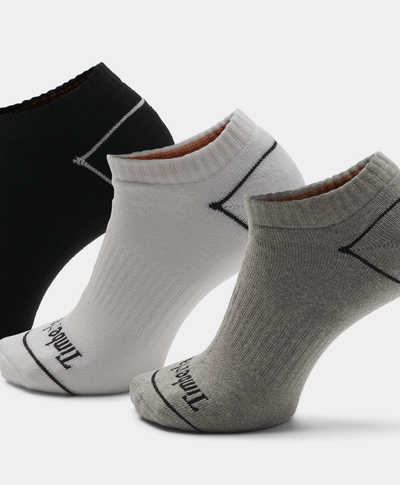 3 pack de calcetines invisibles Bowden con acolchado completo, Multicolor