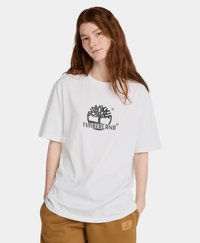 Playera Authentic Fit Grafico Field Boot Para Hombre, Blanco