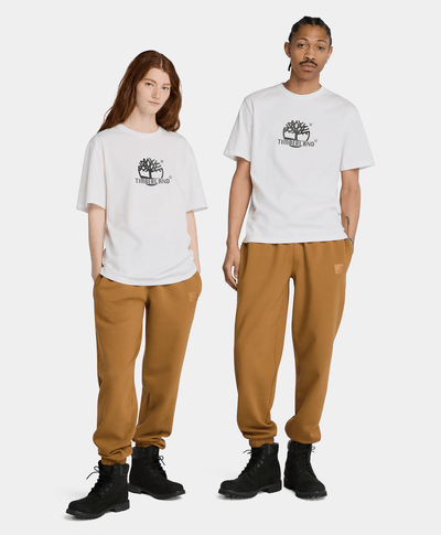 Playera Authentic Fit Grafico Field Boot Unisex, Blanco