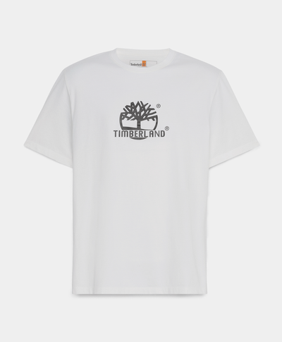 Playera Authentic Fit Grafico Field Boot Unisex, Blanco