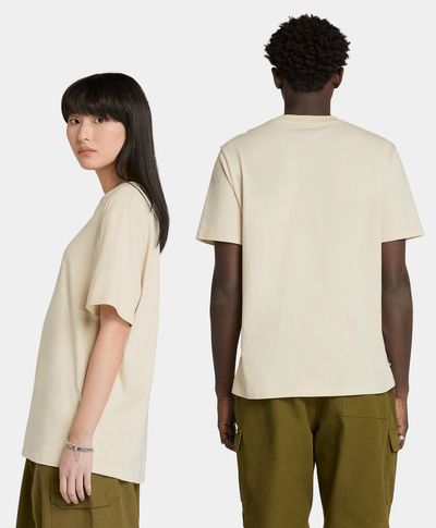 Playera Authentic Fit Con Logo Unisex, Beige